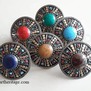 Classic Tribal Jewelry <b>Rings</b> Handmade Premium Adjustable Boho <b>Statement</b> Jewelry - Product Image 4