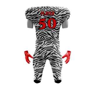 Uniforme de Fútbol Americano Ligero Unisex, Diseños Personalizados, Impresión Sublimada, Secado Rápido, el Mejor Uniforme de Fútbol Americano - Product Image 4