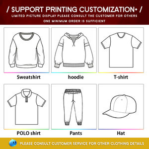 เสื้อยืดพิมพ์ลายผู้ชายทรงปกติ ผ้าฝ้าย 100% หนัก 280GSM แบบไหล่ตก สตรีทแวร์ รับสกรีนลายแบบ Heat-Transfer ขายส่ง - Product Image 6