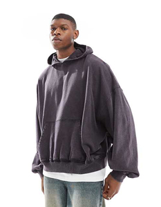 Últimos Modelos de Sudaderas con Capucha de Invierno Personalizadas de Alta Calidad para Hombre, Tejido de Forro Polar, Resistentes al Viento y Transpirables - Product Image 5