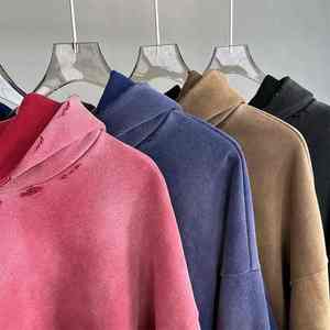 Personnalisé Vintage Streetwear Hoodies Streetwear Heavy Hoodie Vintage Distressed Hoodie - Product Image 2