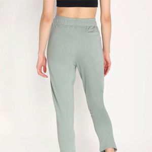Pantalones Jogger de cintura alta con cintura elástica y bolsillos | Tela de secado rápido para deportes al aire libre - Product Image 3