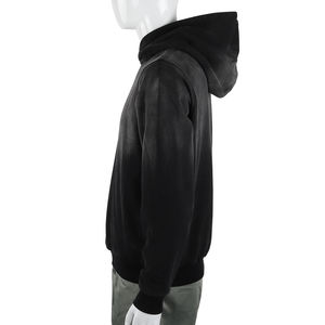 Sudadera con Capucha Estilo Pullover para Hombre, Diseño Personalizado 2024, Efecto Deslavado al Ácido, Tejido Grueso, 100% Algodón Felpa, Colección Oversize - Product Image 4