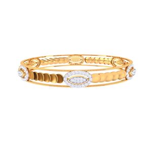 Ishi Diamonds Brilliance 18K Gold Brazalete de diamantes cultivados en laboratorio - Product Image 3