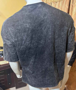 T-SHIRTS HOMMES à épaules tombantes/T-SHIRT LAVAGE À L'ACIDE 100% Coton Personnalisé par Sialkot Sports Pakistan T-shirt de haute qualité - Product Image 4