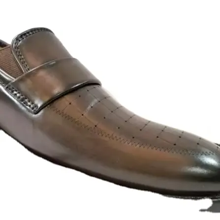 Высококачественная кожаная оксфордская модель, Классические мужские туфли с кожаной подошвой