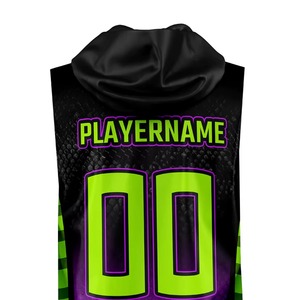 Conjunto de Jersey 7 en 7 de poliéster sublimado con logotipo impreso personalizado 2025, ropa deportiva transpirable para jóvenes jugadores de fútbol americano - Product Image 5