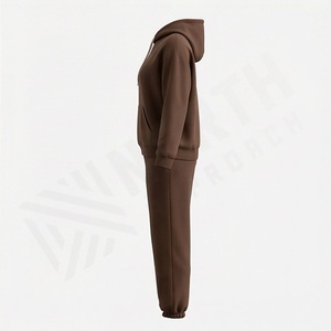Conjunto de Dos Piezas Extra Grande de Terciopelo para Mujer, Sudadera con Cremallera, Ropa de Primavera para Mujer, Traje Deportivo Personalizado, Atuendo Premium con Pedrería - Product Image 3