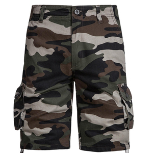กางเกงขาสั้นคาร์โก้ระบายอากาศได้ดีพิมพ์ลายดิจิตอลบนผ้าเนื้อหยาบกางเกงขาสั้นคาร์โก้มีหลายกระเป๋า - Product Image 5