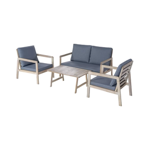 Ensemble de canapés d'extérieur en maille d'acacia moderne, durables et résistants à l'eau pour les patios, les villas, les hôtels et les cours intérieures Fabricant du Vietnam - Product Image 1