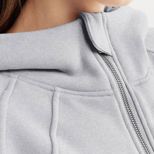 Ropa de calle con logotipo personalizado, sudadera para mujer, Jersey, sudaderas con capucha para gimnasio, Sudadera corta transpirable para mujer, Top corto informal para mujer, Sudadera con capucha 2026 - Product Image 5