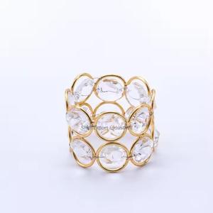 ชุดแหวนรองผ้าเช็ดปากทำจากโลหะลูกปัดคริสตัล2ชิ้นที่ใส่ผ้าเช็ดปากสีเงินเป็นประกายสำหรับงานแต่งงานงานเลี้ยงอาหารค่ำ - Product Image 6