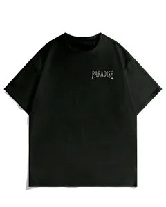 Camisetas de Algodón Supima Pesado de Calidad de Lujo OEM, Corte Regular Informal Personalizado, con Características Transpirables y Ecológicas para Hombre - Product Image 5