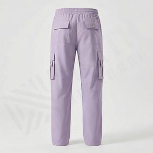 Pantalones Cargo de Algodón para Senderismo al Aire Libre, Ropa de Calle para Hombre, Secado Rápido, Múltiples Bolsillos, Utilitarios, para Trekking, Camping, Duraderos - Product Image 2