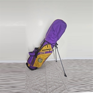 Omega Psi Phi fraternity Inc <b>GOLF</b> <b>BAGS</b>, OMEGA <b>GOLF</b> <b>BAGS</b> PURPLE AND OLD GOLD - Product Image 5