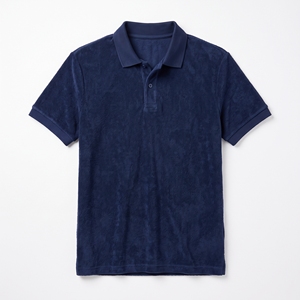 Camiseta de Verano para Hombre, Tejido de Rizo, Estilo Resort, Lujo Casual, OEM, ODM, Venta al Por Mayor, Fábrica, Logotipo Personalizado, MOQ Bajo, Secado Rápido - Product Image 3