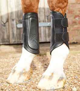 Bottes de brossage pour chevaux sur mesure avec protection complète des tendons et des jarrets, rembourrage absorbant les chocs, bottes de brossage pour chevaux - Product Image 4