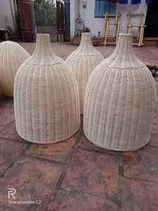 Decorative interiors warmed by <b>bamboo</b> lamp handmade unique design giving eco <b>lighting</b> for stylish homes resorts and restaurants - Product Image 3