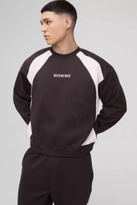 ชุดวอร์มแบบสวมหัวสำหรับผู้ชายโอเวอร์ไซส์ - Product Image 3