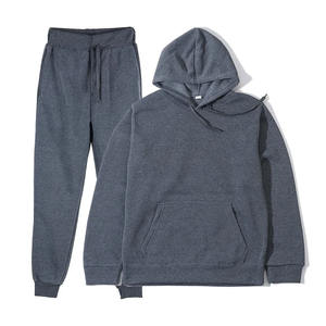 Survêtement en molleton de coton unisexe avec logo imprimé personnalisé Survêtement uni de meilleure qualité pour décontracté et survêtement - Product Image 4