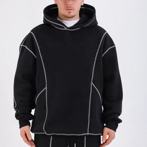 Sudadera con Capucha Extra Grande Personalizada OEM, 100% Algodón Felpa, para Hombre, con Logotipo Bordado, Oferta de Calidad al por Mayor, Invierno 2024 - Product Image 1