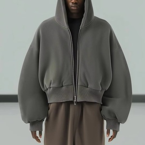 Sudaderas con Capucha Extra Grandes de Invierno para Hombre, 100% Algodón, Estilo Urbano, Personalizadas al por Mayor, de Alta Calidad - Product Image 2