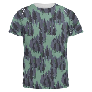 เสื้อยืดผู้ชายแขนสั้นพิมพ์ลายพิมพ์ซับลิเมชันผ้าฝ้ายและเส้นใยไม้ไผ่อเนกประสงค์ - Product Image 5