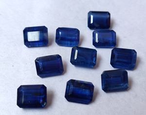 Octágono de cianita natural 3x5mm corte facetado excelente calidad-piedra preciosa de calidad superior de cianita suelta - Product Image 1