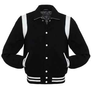 Chaqueta Bomber de Punto con Diseño de Dibujos Animados para Hombre, Personalizada OEM, Estilo Urbano, Cuello Redondo, Invierno, Cuero Vacuno Genuino, Resistente al Viento y Transpirable - Product Image 1