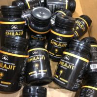 Kapsul Shilajit Himalaya Kering Alami, Kapsul Shilajit Himalaya Grade Emas, Shilajit Kualitas Premium