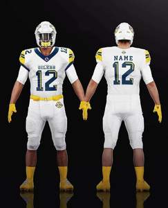 Uniforme de football américain de haute qualité Fournisseur d'usine avec des options de faible quantité minimale de commande Personnalisation complète disponible Sublimation numérique - Product Image 4