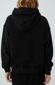 OEM/ODM personalizado impreso frontal 100% algodón de gran tamaño gota hombro pesado 500GSM sudaderas con capucha de las mujeres de manga larga Streetwear - Product Image 6