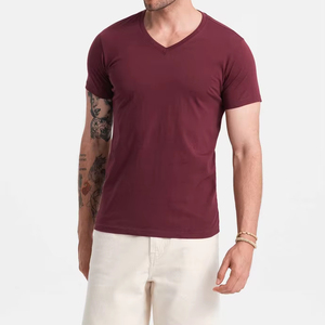 Camiseta personalizada de algodón 100% para hombre, peso pesado de microfibra con tela de Punto ligero, secado rápido, estampado de bambú de gran tamaño, secado rápido - Product Image 1