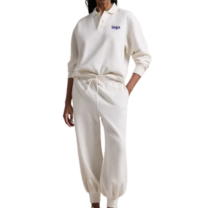 Polo à manches longues chic pour femmes de qualité supérieure sweat à capuche nouvelle mode LOGO haut avec fonction de taille supérieure pour l'hiver - Product Image 2