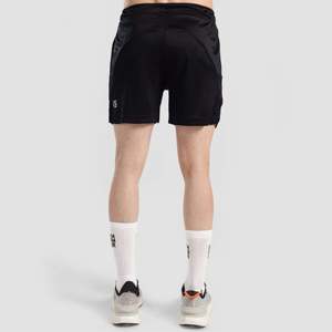 กางเกงบาสเก็ตบอล GA Fusion Street Wear ผ้าโพลีเอสเตอร์ 100% สวมใส่สบาย ไซส์ XXS สีดำ กางเกงผ้าฝ้ายตกแต่งด้วยโลโก้ - Product Image 2