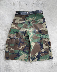 Venta caliente Nueva Moda Logotipo Personalizado Impresión Nuevo Diseño Bolsillos Delanteros Hombres Cargo Shorts en Venta Street Wear Cargo Short - Product Image 5