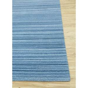 Alfombra Rectangular de Poliéster Tejida a Mano con Rayas Clásicas Azules Contour Blue para el Hogar y Habitaciones Juveniles Modelo Phpl-04 - Product Image 3