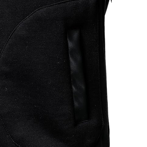 แจ็กเก็ตขนสัตว์ตามสั่งแขนเสื้อหนังแท้เสื้อแจ็คเก็ตบอมเบอร์ปักลายตัวอักษรวิทยาลัย - Product Image 5