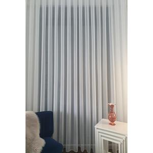 Tenda in Tulle semplice-Ecru-piega normale (1/2,5) 150x260 - Product Image 2