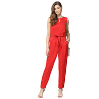 Combinaison décontractée pour femmes de haute qualité, taille plus, gris uni, taille haute, respirante, en élasthanne/coton, vêtements de mode