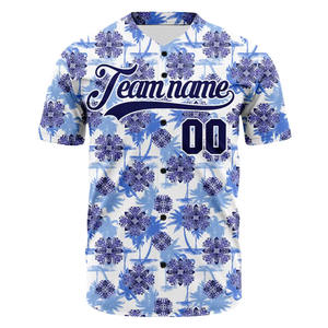 เสื้อเบสบอลแขนสั้นเสื้อทีมเยาวชนพิมพ์ลายชื่อหมายเลขเสื้อเบสบอล - Product Image 4