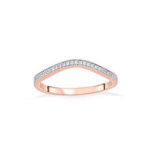 แหวนเพชรออร่า เบลล์ แคชชวล โรสโกลด์ - Product Image 3