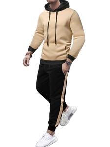 Conjunto Deportivo Unisex con Capucha y Logotipo Estampado, Grueso para Primavera/Otoño, Personalizable, con Múltiples Bolsillos, de Algodón y Felpa, para Hombre 2026 - Product Image 6