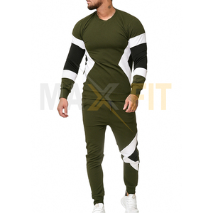 MAXFIT ENTERPRISES Ensemble de jogging et de sweat d'entraînement d'hiver pour hommes personnalisé Deux pièces de survêtement vierge de grande taille de New Training Wear - Product Image 2