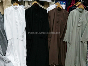 Thobe arabe élégant pour hommes Abaya islamique de Dubaï Robe islamique homme arabie saoudite marocain Thobe pour hommes personnalisé de haute qualité - Product Image 6