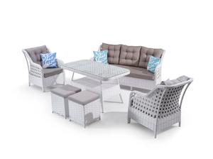 Juego de mesa y sofá de jardín al aire libre, muebles de ratán para el hogar, Hotel, restaurante, Villa, juego de mesa de jardín de ratán - Product Image 3