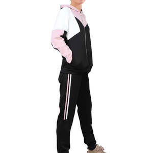 ชุดวอร์มซิปผู้หญิงแฟชั่นล่าสุด บริการ OEM ODM ผ้าเนื้อนุ่ม ชุดวอร์มซิปผู้หญิงแบบ 2 ชิ้น - Product Image 4