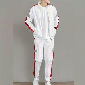 Survêtements pour hommes avec fermeture éclair, toutes tailles, taille personnalisée, couleur unie, résistant, respirant, molleton décontracté, survêtement d'hiver unisexe, 2025 - Product Image 2