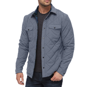 Chaqueta acolchada de moda personalizada al por mayor para hombre, chaqueta acolchada cálida y suave transpirable para hombre - Product Image 6