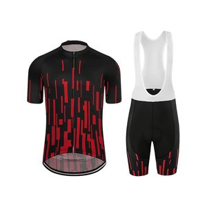 Ensembles de vêtements de sport pour le cyclisme Conceptions personnalisées Uniforme de cyclisme sans couture de haute qualité - Product Image 1